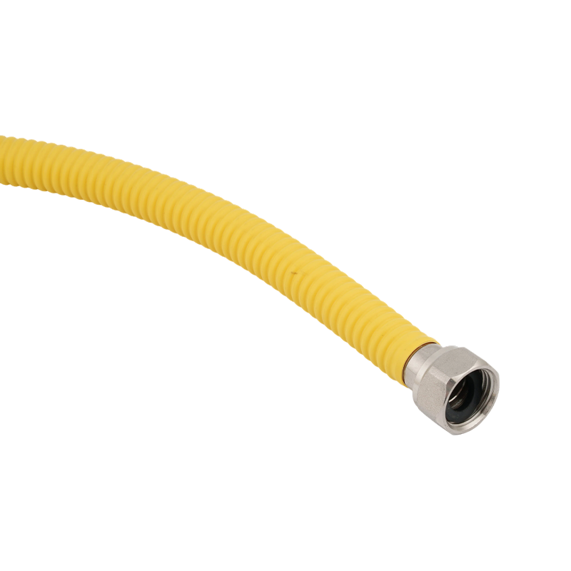 Manguera de gas corrugado de acero inoxidable recubierta de seguridad